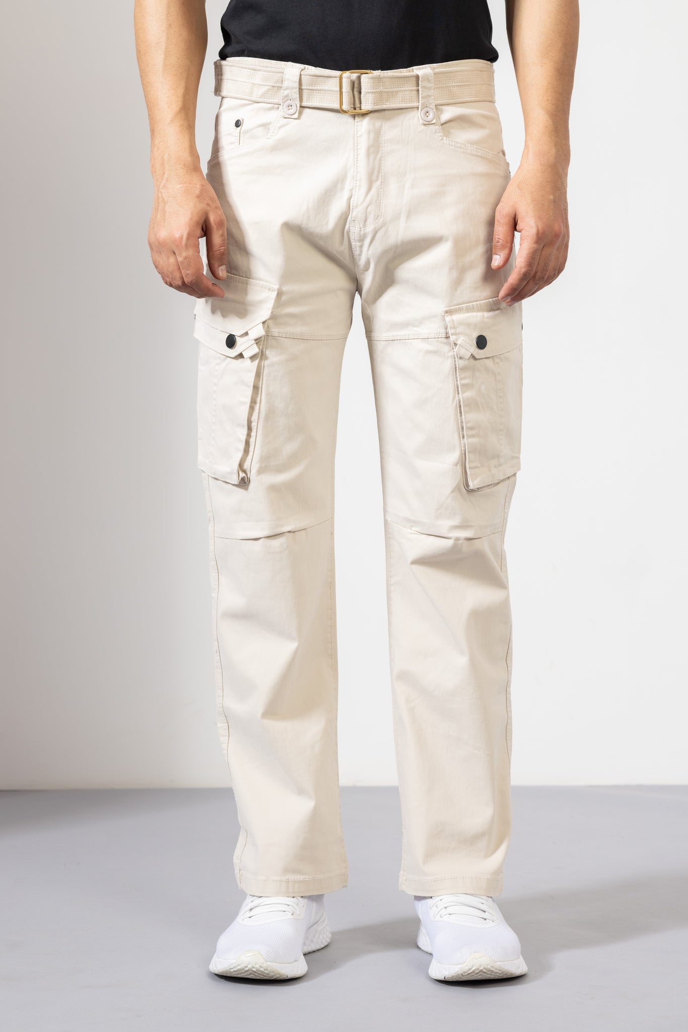 Off White Men Cotton Cargo Pant