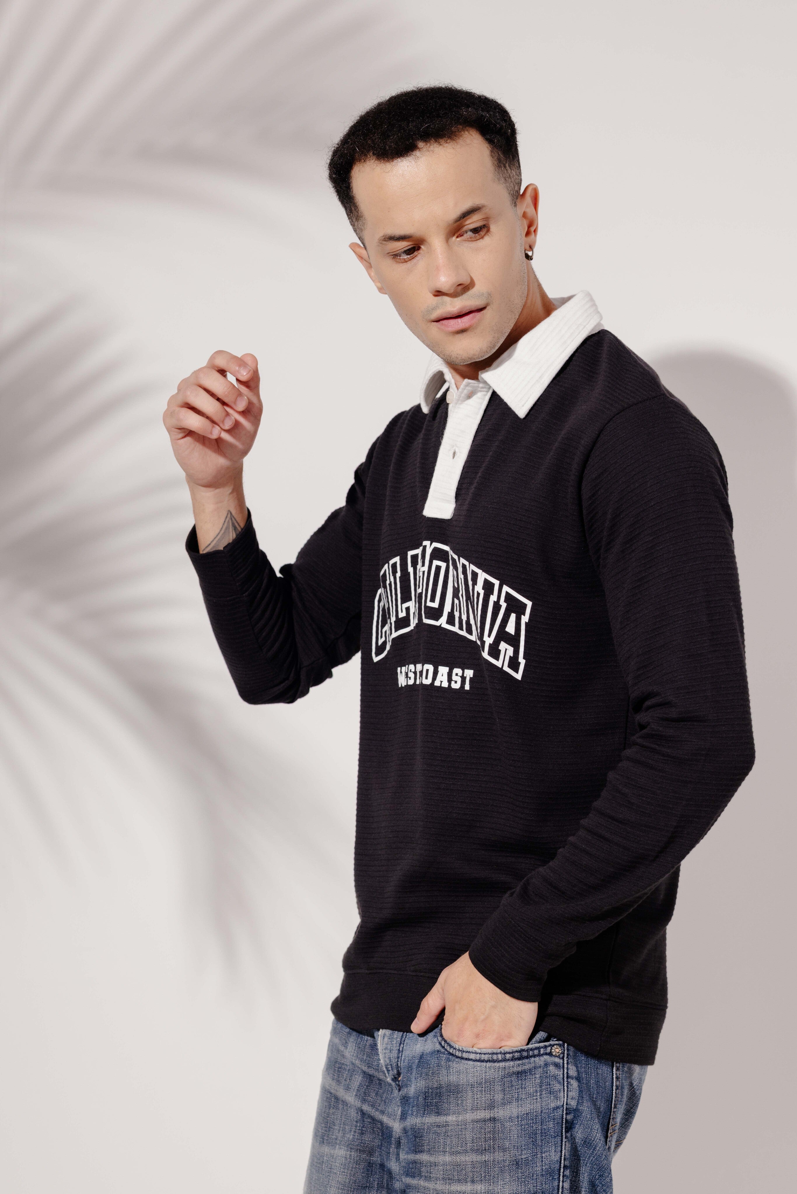 Self design Printed Polo