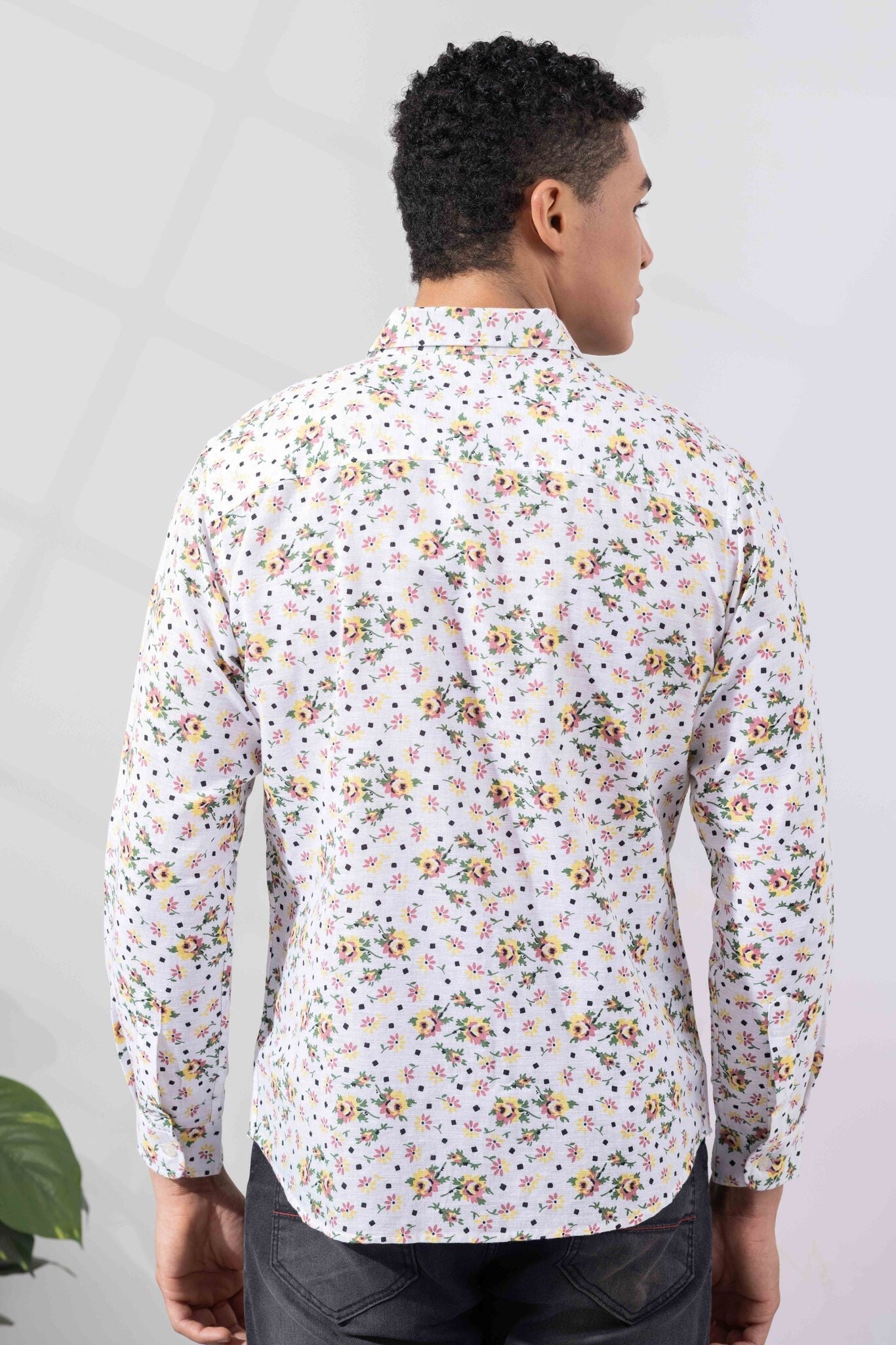 Printed Linen Shirt