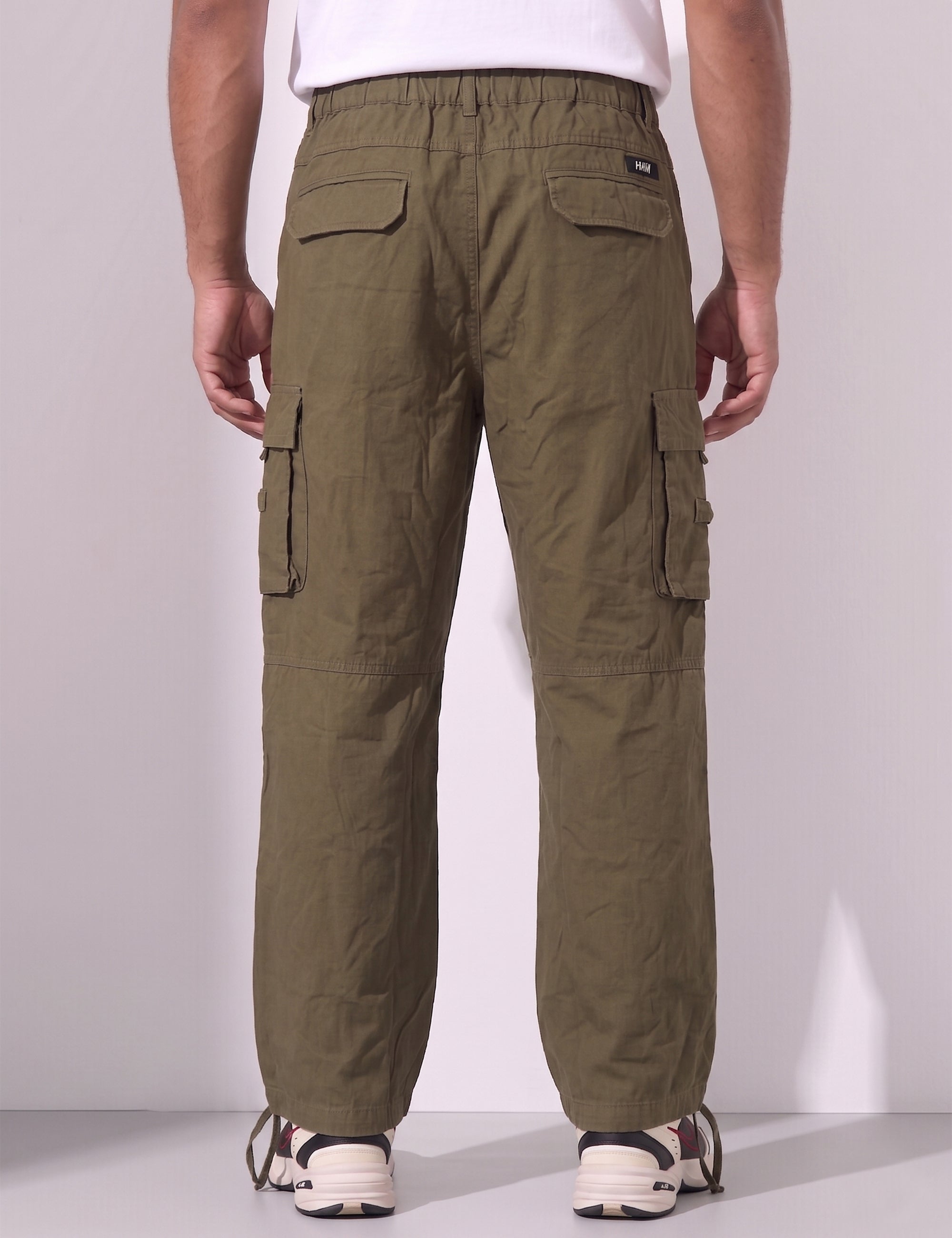 Green Multi-Pocket Cargo Pant